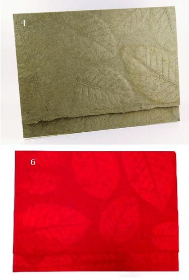 Indipaper - folder  for A4 kadhambam leaf imprint (folder  for A4 kadhambam leaf imprint)